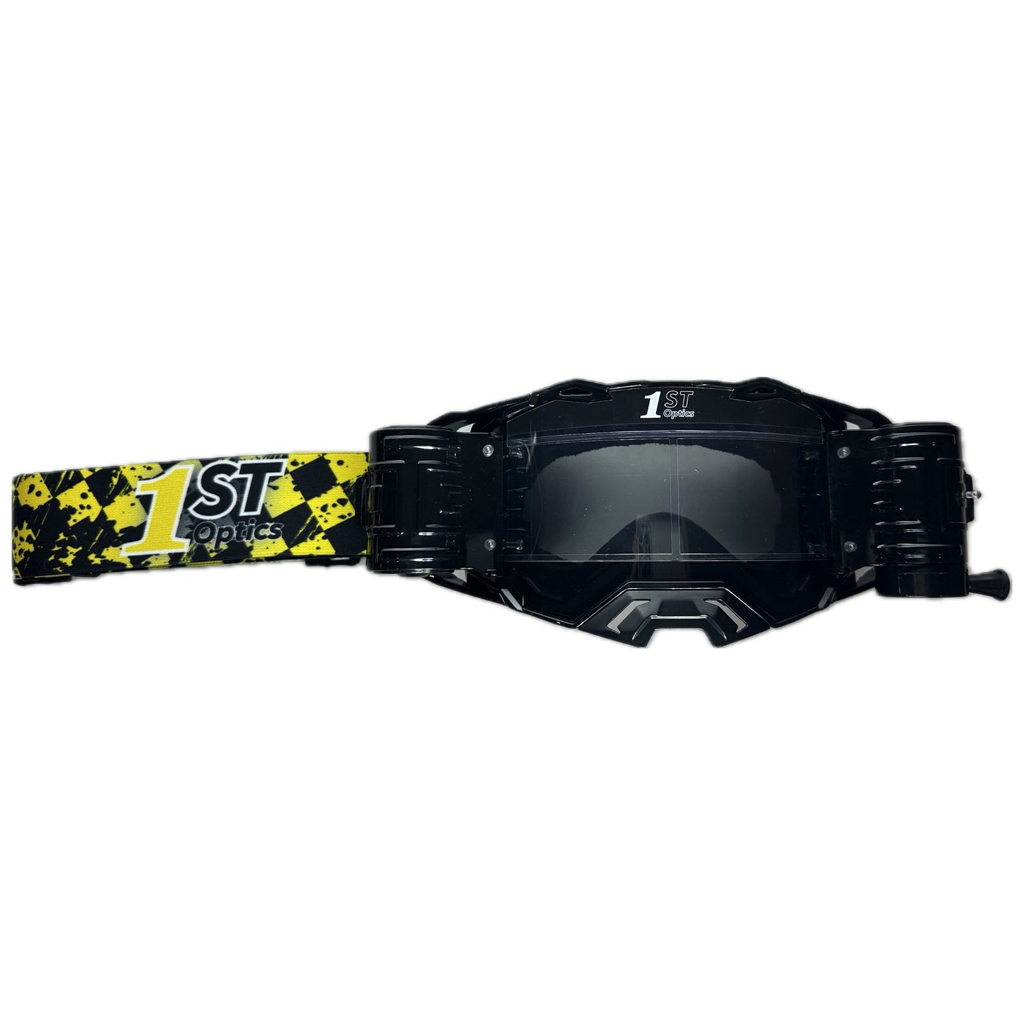 1ST Optics MX Goggle - Black/Black/Black
