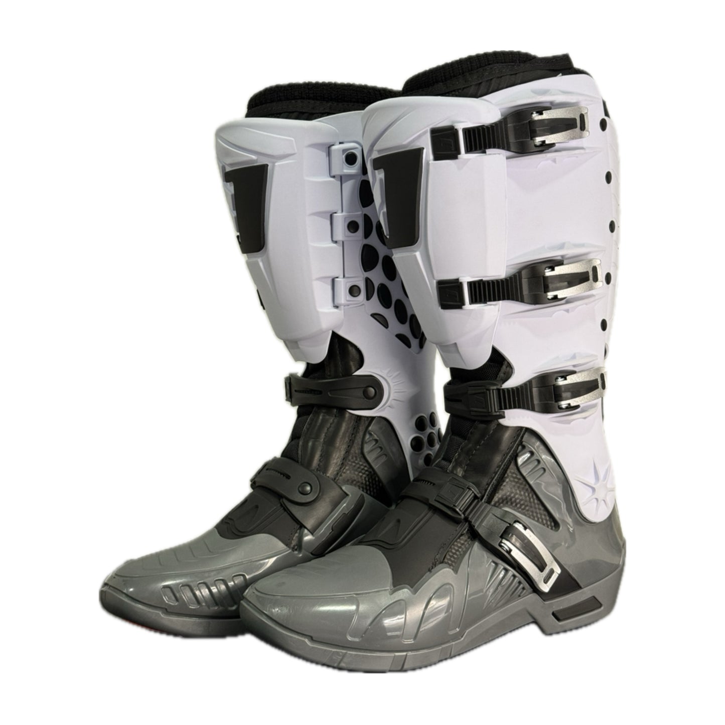 Jett Lite Boots - Gray/White