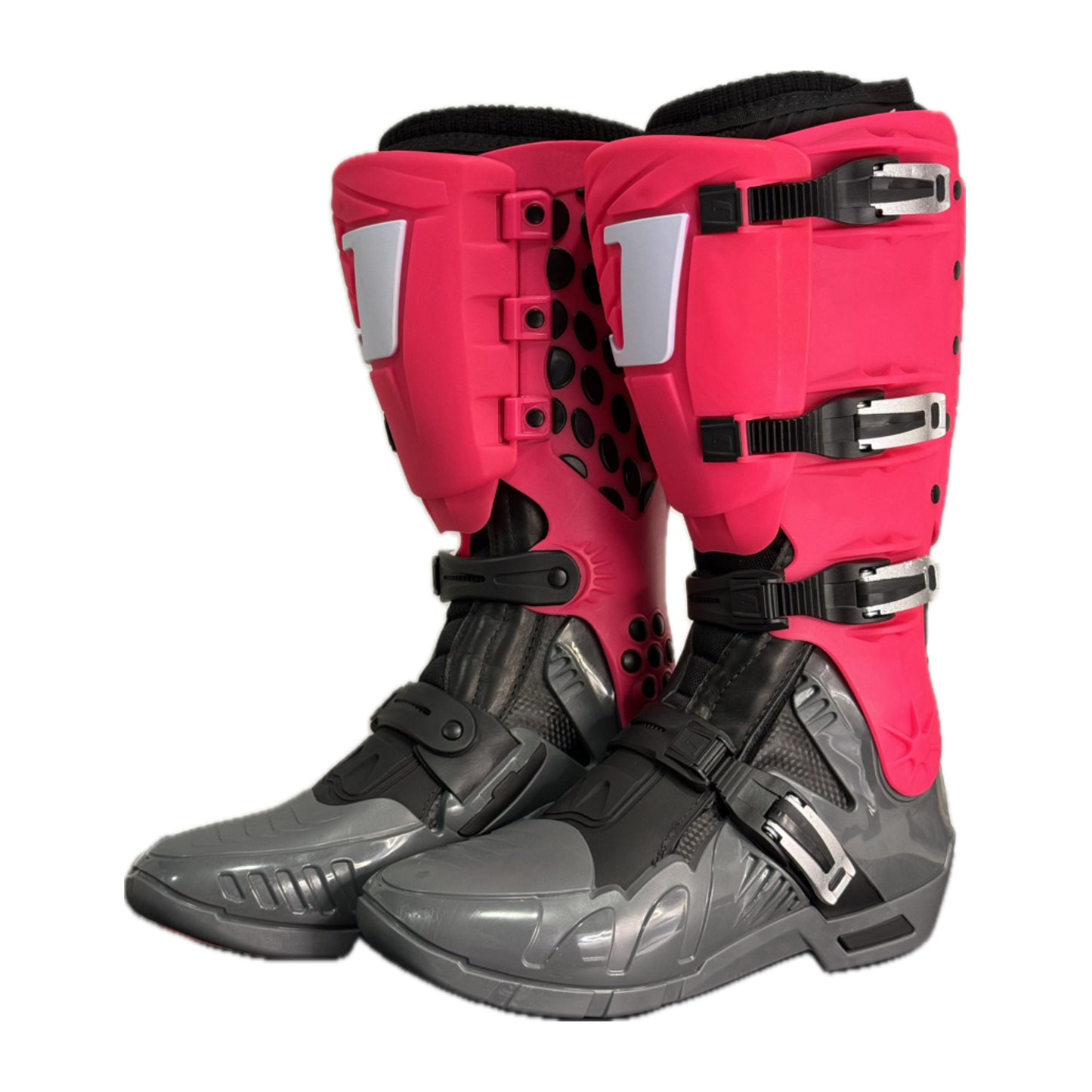 Jett Lite Boots - Gray/Pink