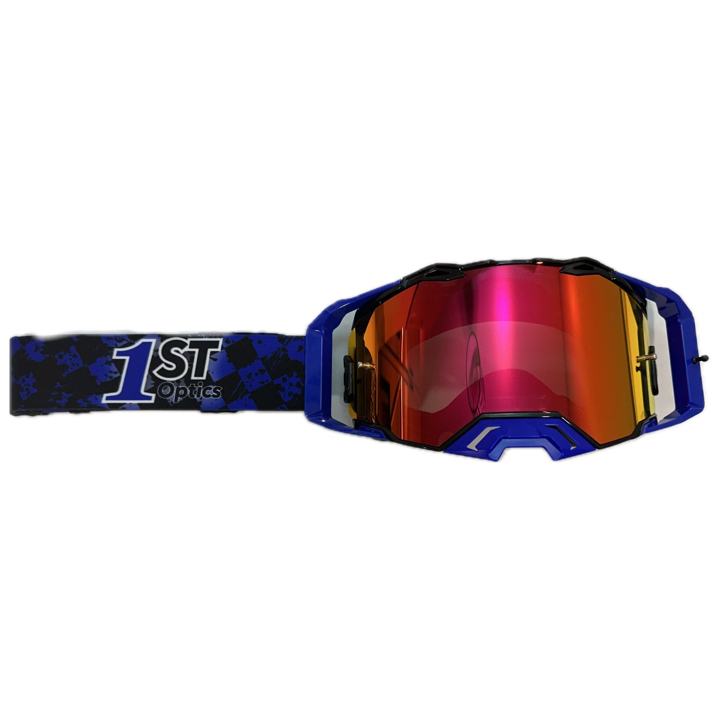 1ST Optics MX Google - Black/Blue/Blue