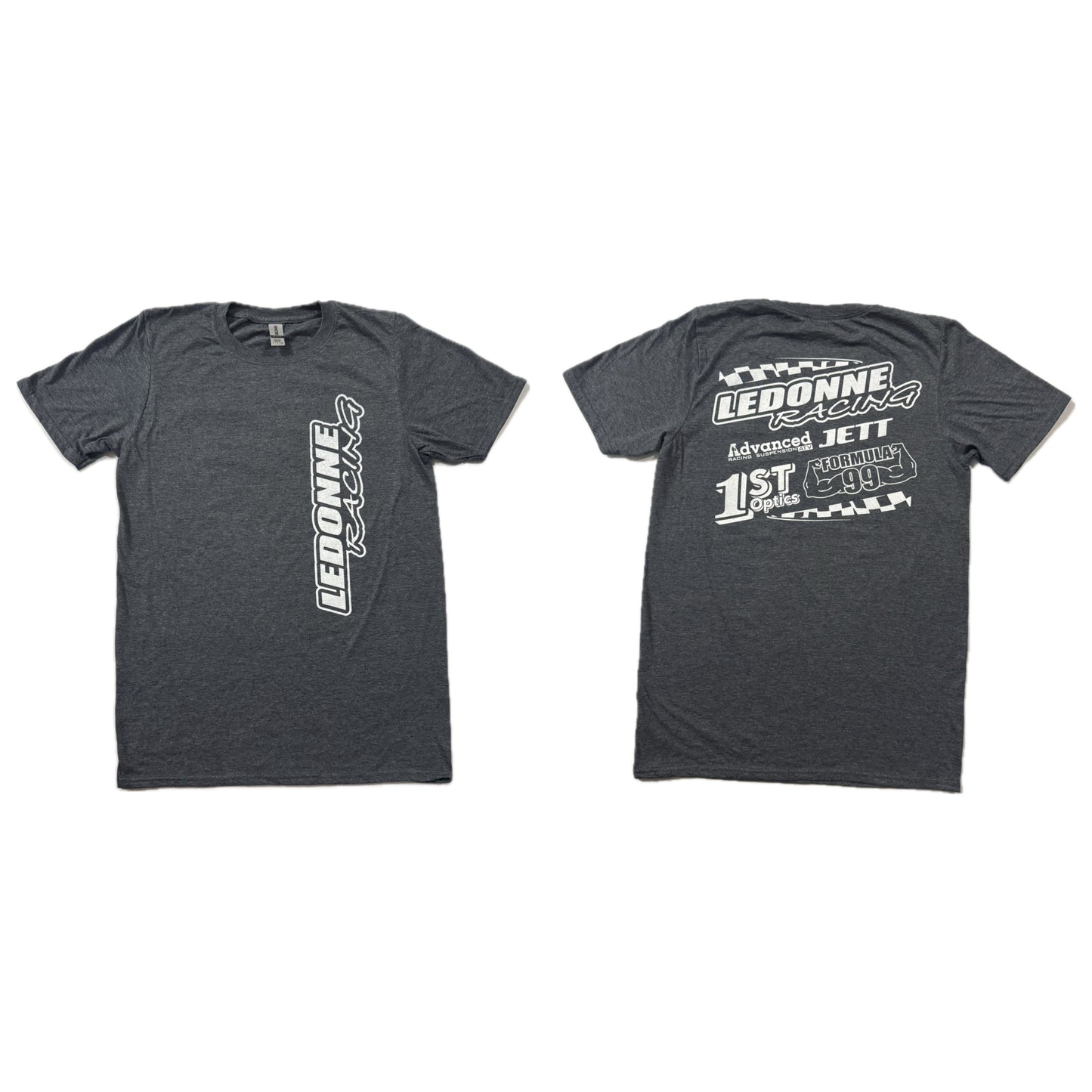 LeDonne Racing Team T-shirt- Dark Gray