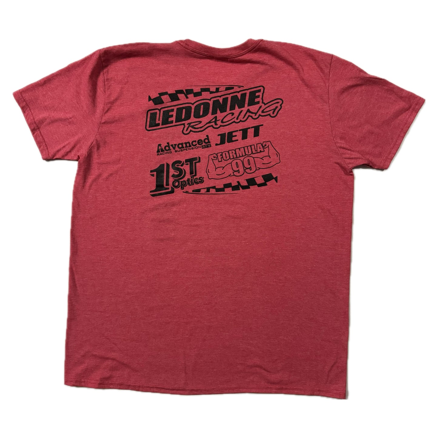 LeDonne Racing Team T-shirt- Heather Red