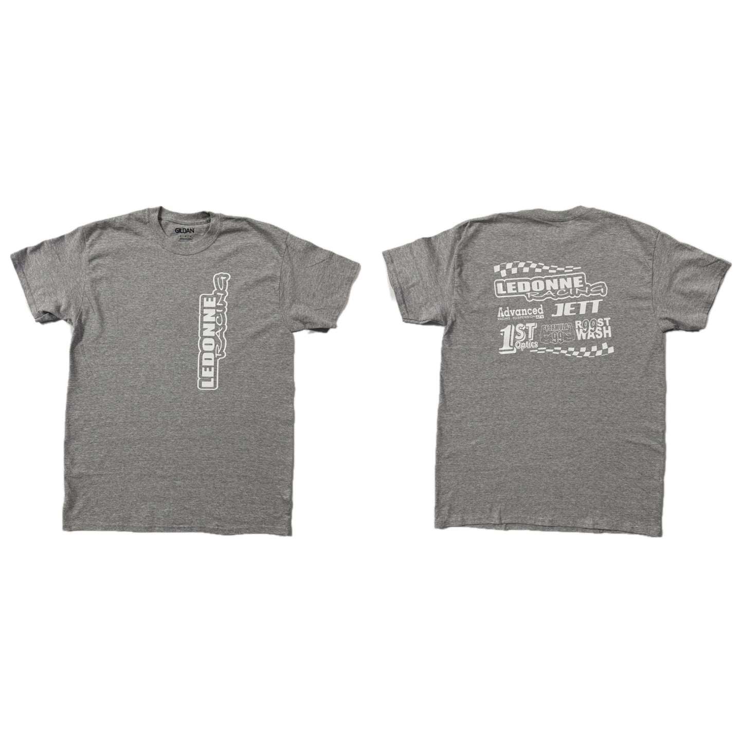 LeDonne Racing Team T-shirt- Light Gray