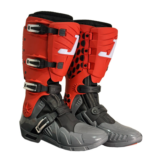 Jett Lite Boots - Gray/Red