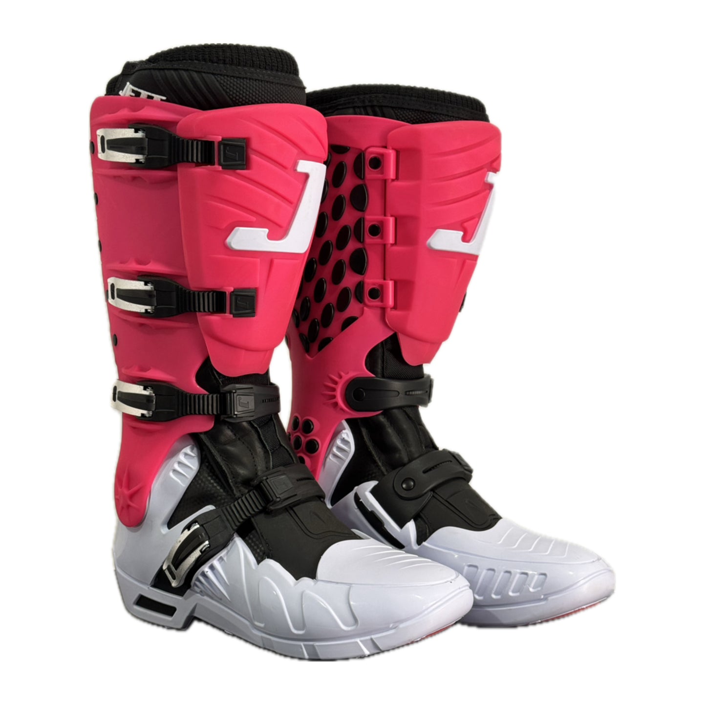 Jett Lite Boots - White/Pink