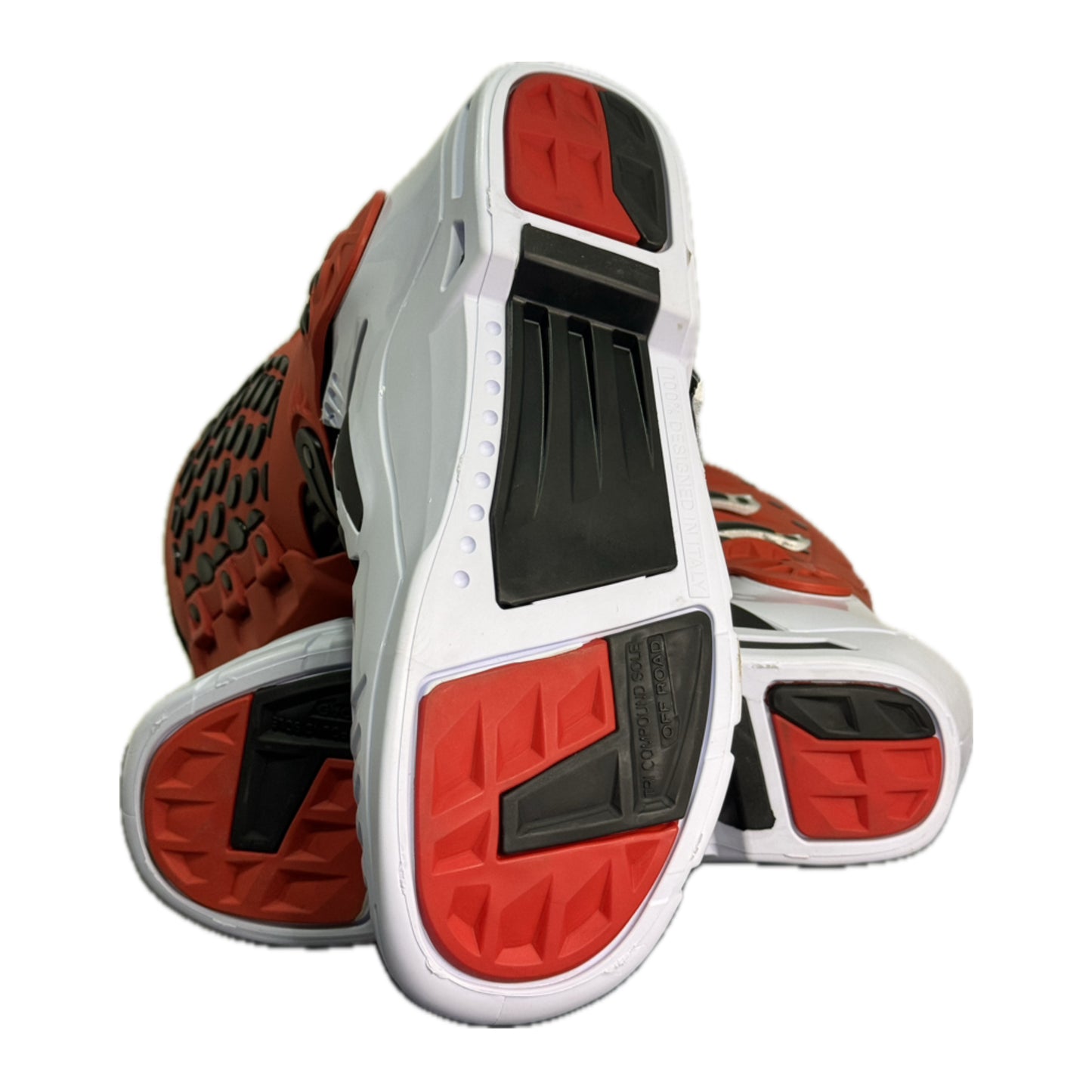 Jett Lite Boots - White/Red