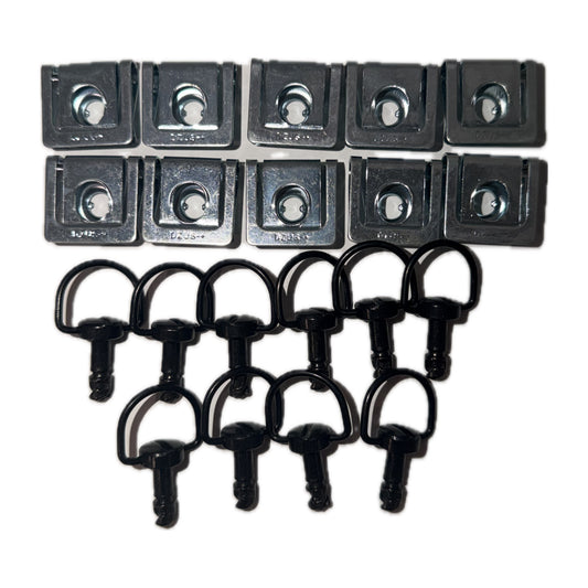 Black OEM Yamaha Dzus Quick Release Fastner Kit