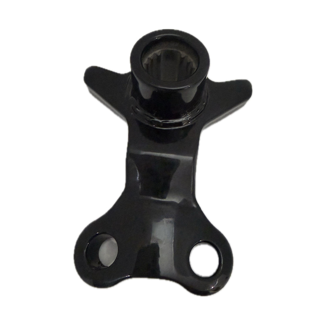 YFZ450R Modified OEM Steering Stem Flag for LTR Geometry