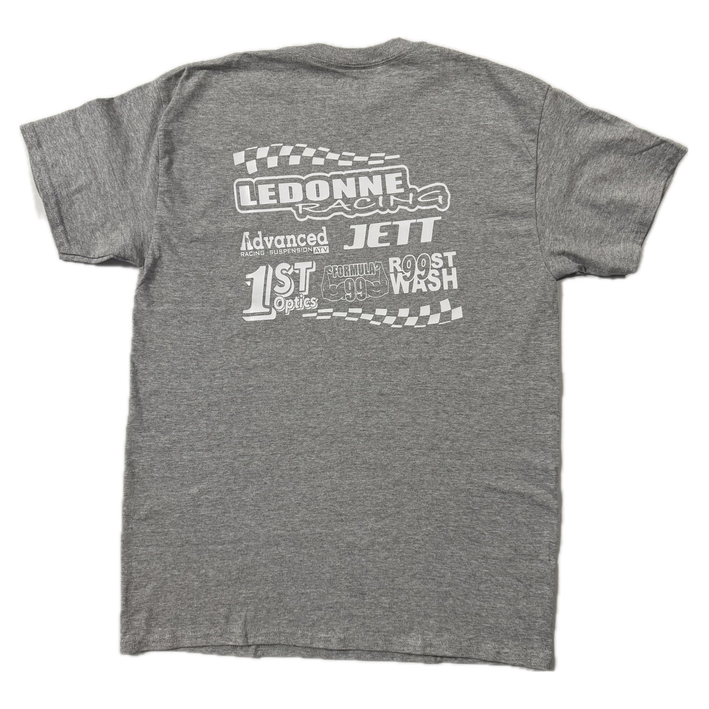 LeDonne Racing Team T-shirt- Light Gray