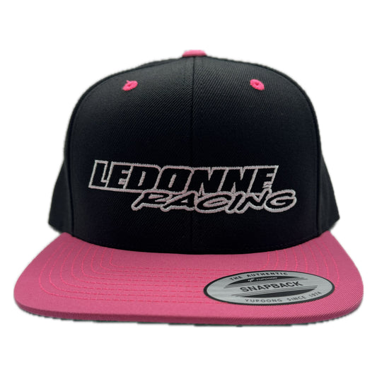 LeDonne Racing Team Snapback Hat- Pink